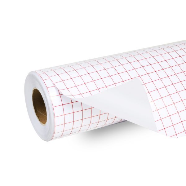 LOKLiK Grid Transfer Tape Roll 30 cm * 15 m - Red