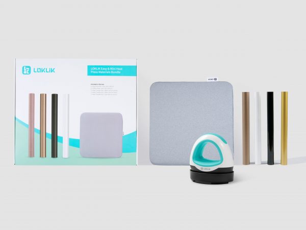 LOKLiK Mini Heat Press + Starter Pack