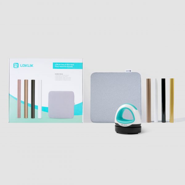 LOKLiK Mini Heat Press + Starter Pack