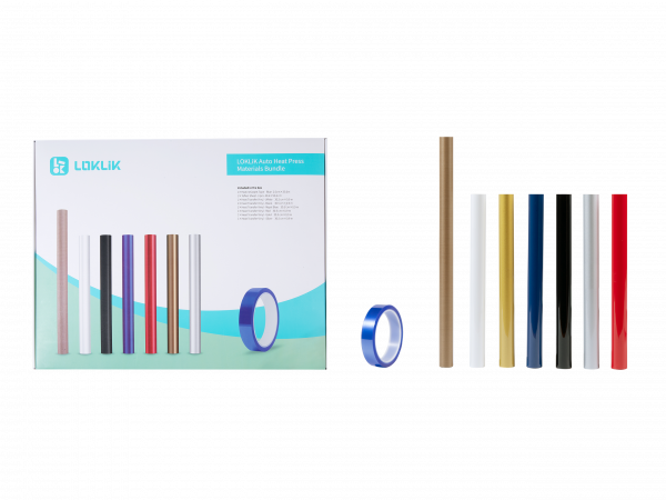 Starter Pack for LOKLiK Auto Heat Press & ImPress™ Auto 2 Smart