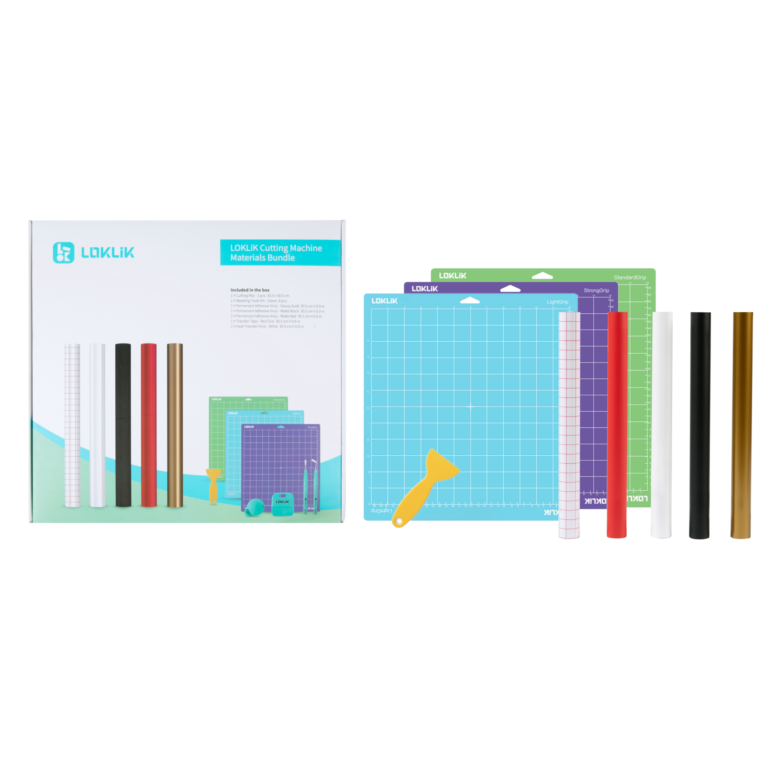 (png)LOKLiK Cutting Machine Materials Bundle