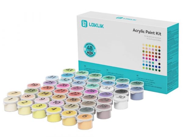 LOKLiK Acrylic Paint Kit