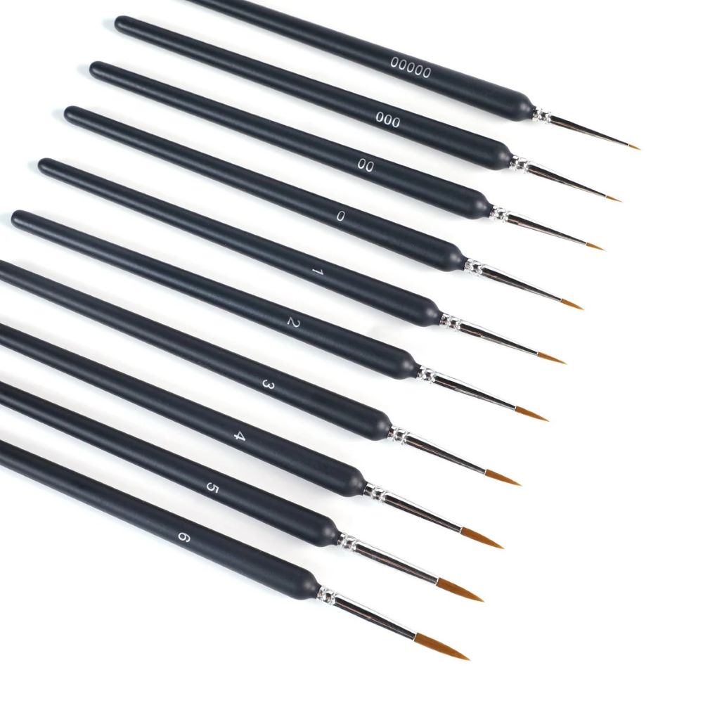 LOKLiK Miniature Paint Brushes Set (2)