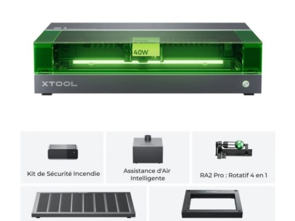 xTool S1 40W - Kit Avancé