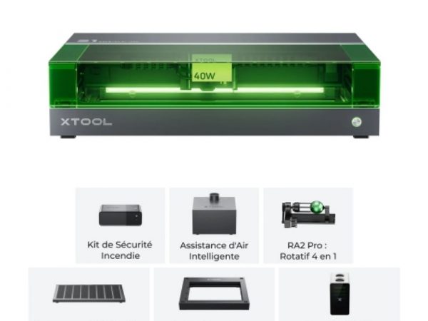 xTool S1 40W - Kit de Luxe